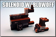 :SOLENOID VENTURI VACUUM PUMPS W/ BLOWOFF: